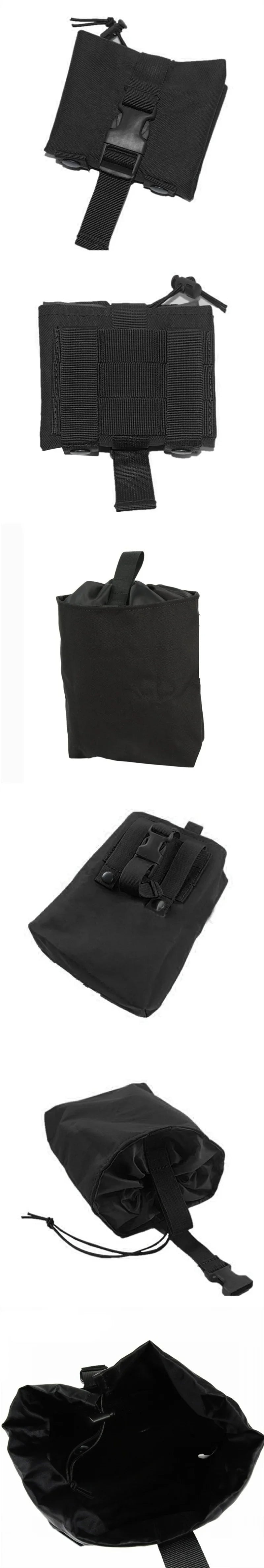 Folding Molle Magazine Dump Drop Pouch