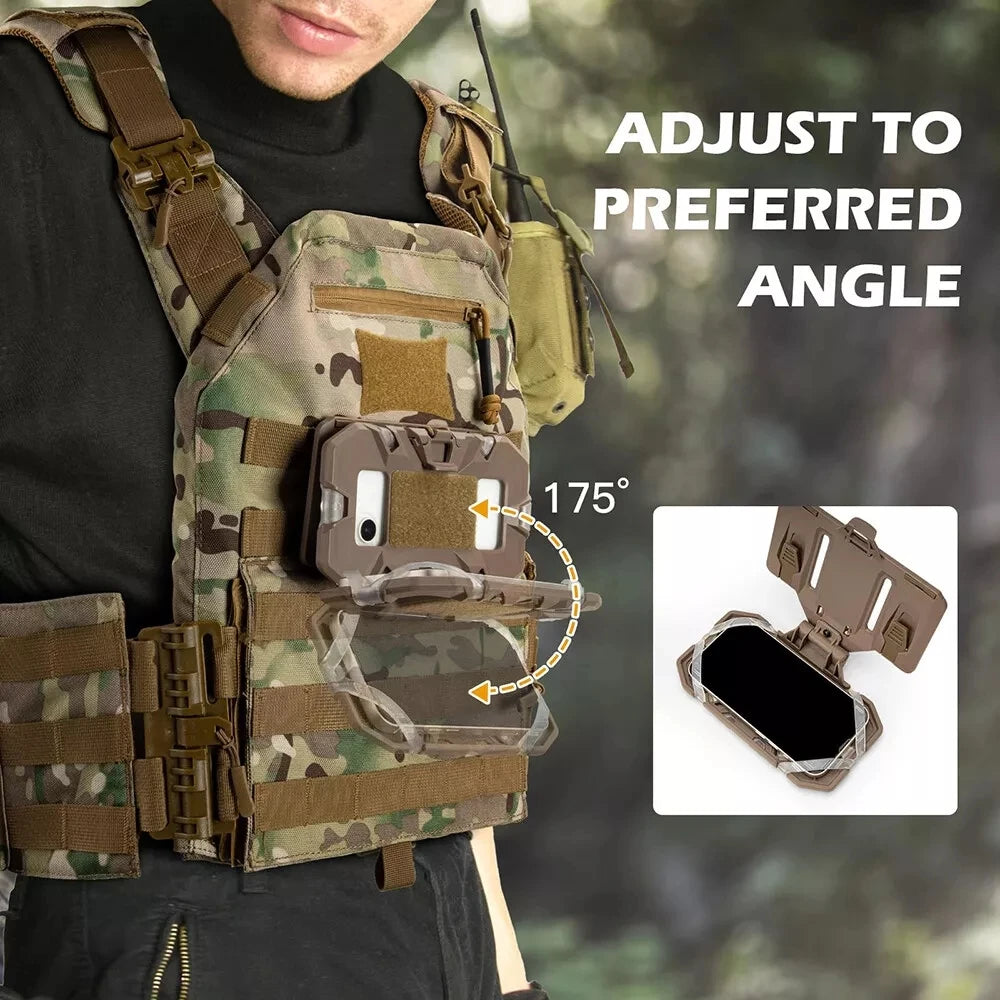 Tactical MOLLE PHONE Vest Accessories