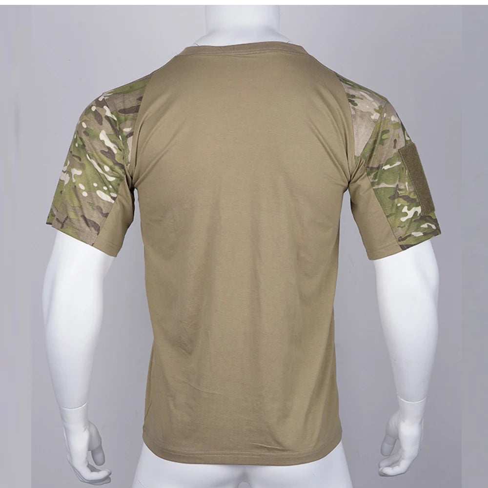 Mens Camouflage Shirts Tees Tactical Combat
