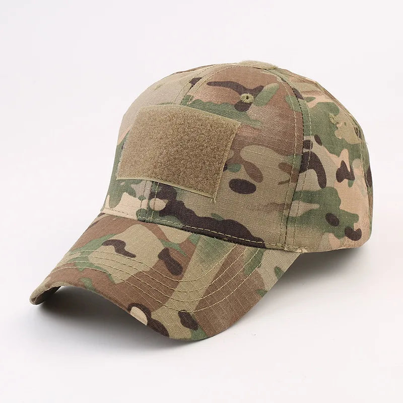 camouflage hat