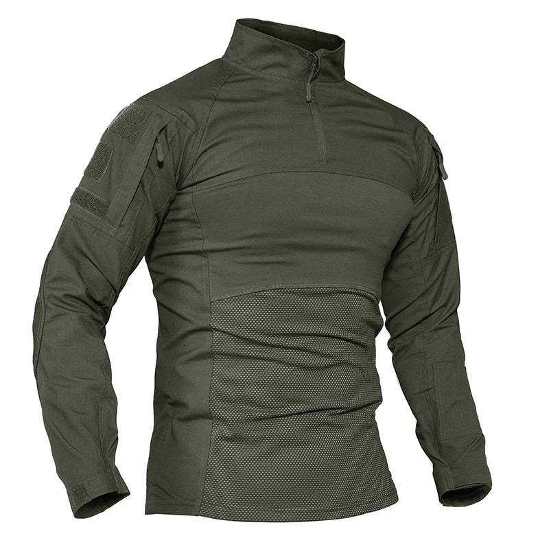 MAGCOMSEN T-shirt Zipper Front