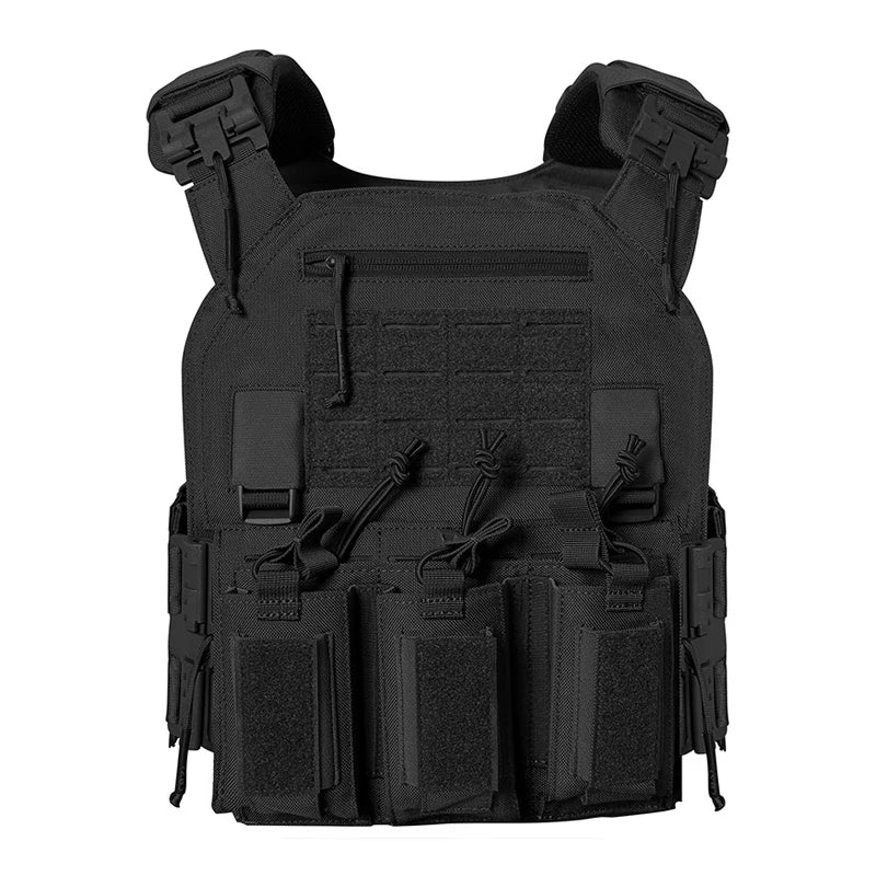 Wear-resistant quick-release tactical vest