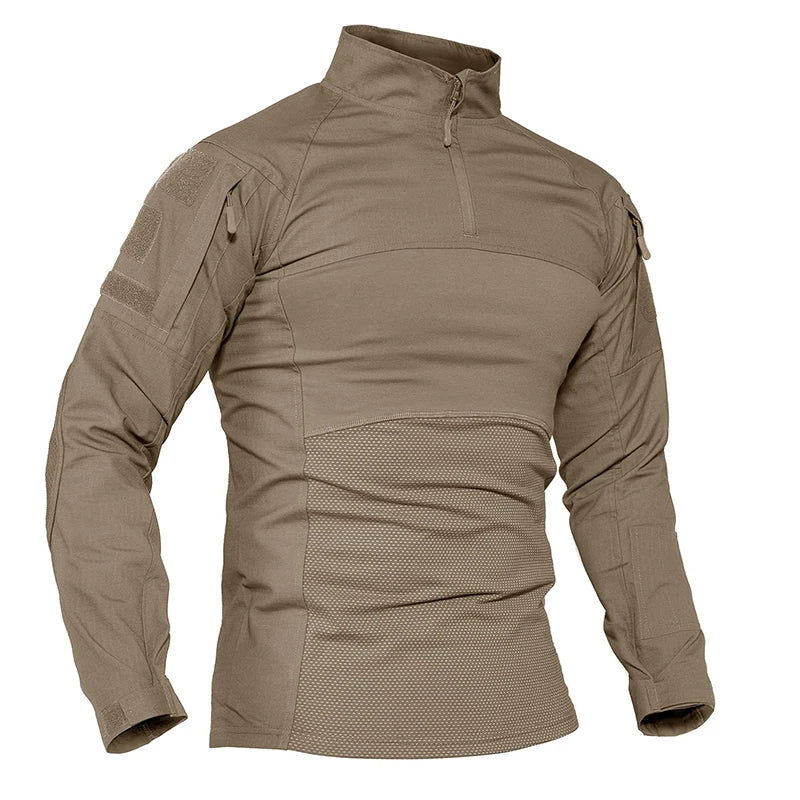 MAGCOMSEN T-shirt Zipper Front