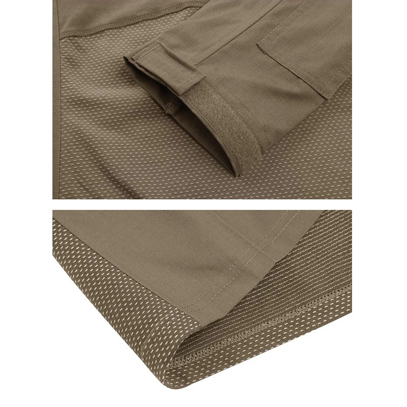 MAGCOMSEN T-shirt Zipper Front