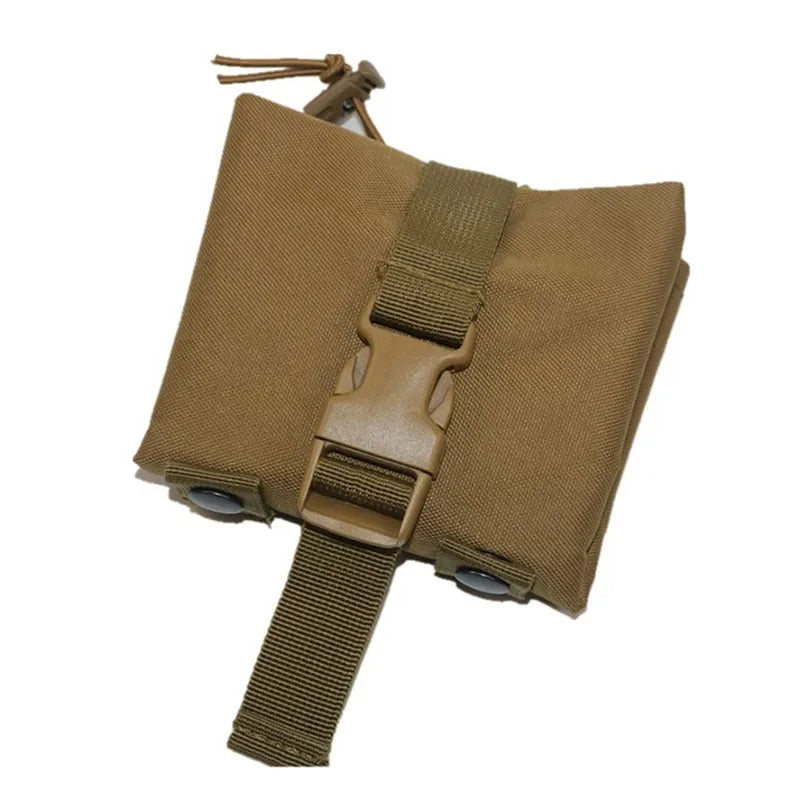 Folding Molle Magazine Dump Drop Pouch