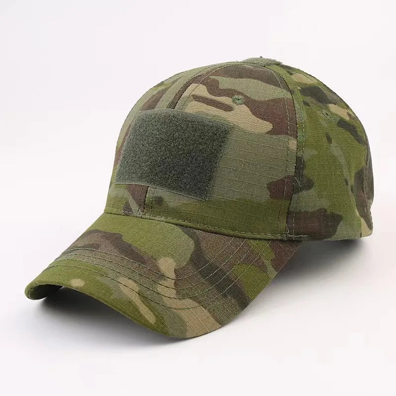 camouflage hat