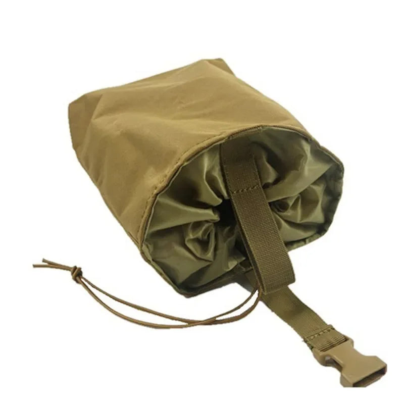 Folding Molle Magazine Dump Drop Pouch