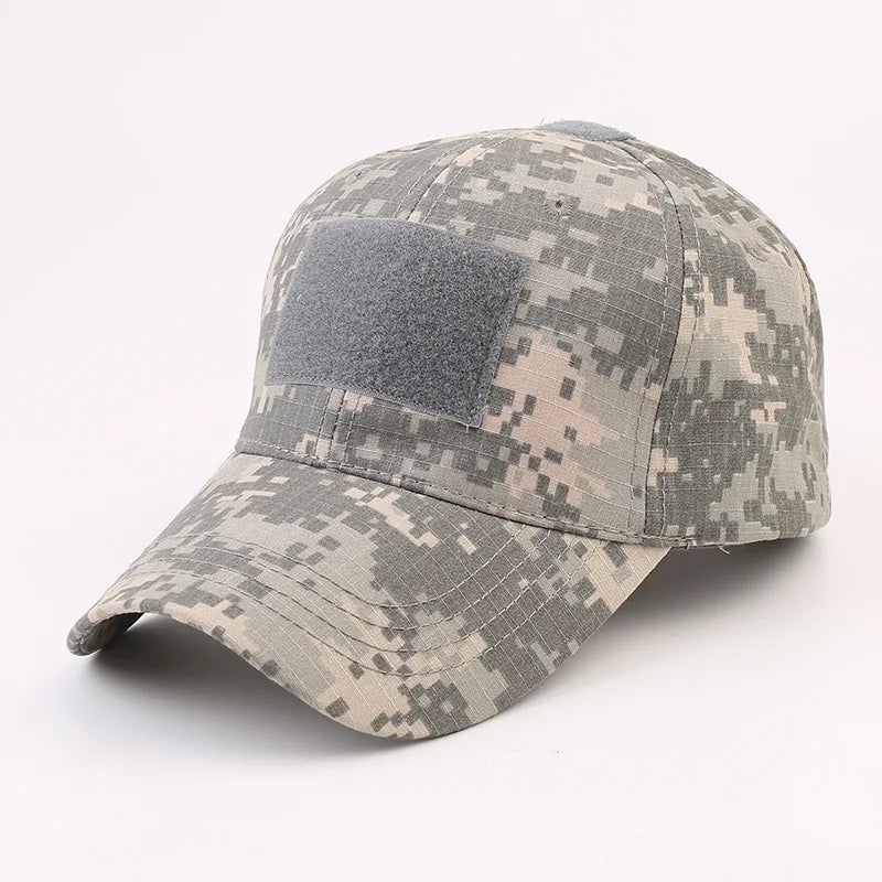 camouflage hat