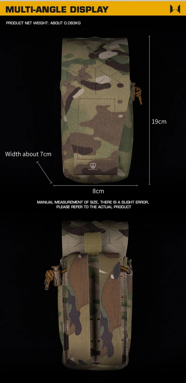 SPUD Multifunction Molle Radio Pouch