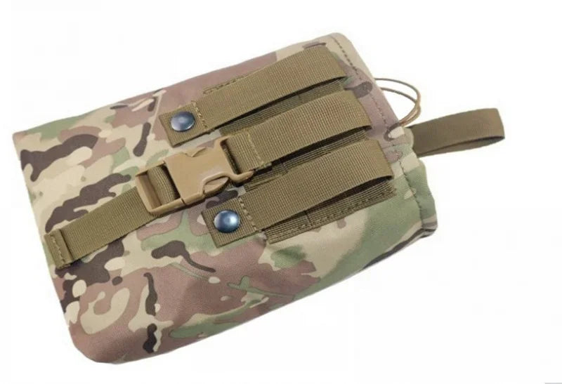 Folding Molle Magazine Dump Drop Pouch