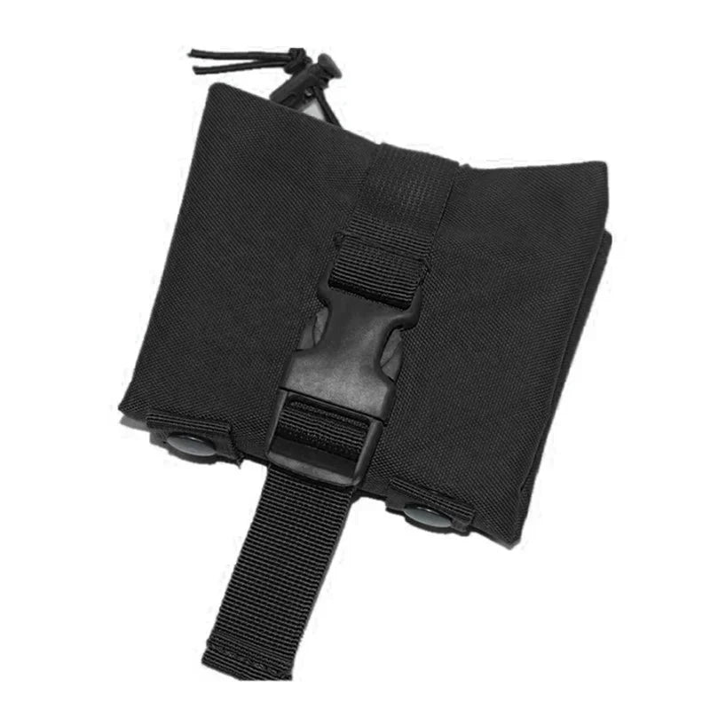 Folding Molle Magazine Dump Drop Pouch