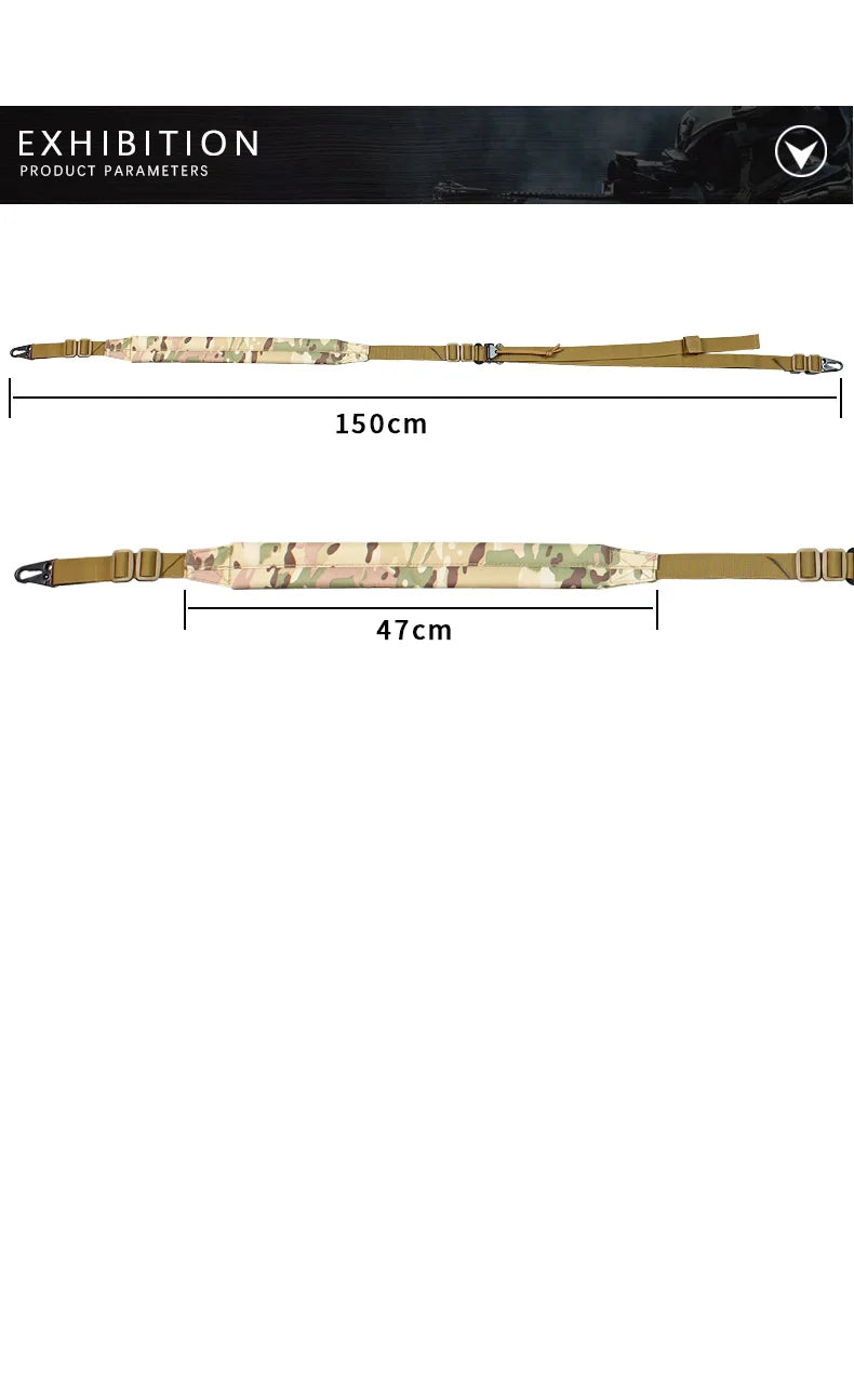 Sling Strap 2 Points Padded