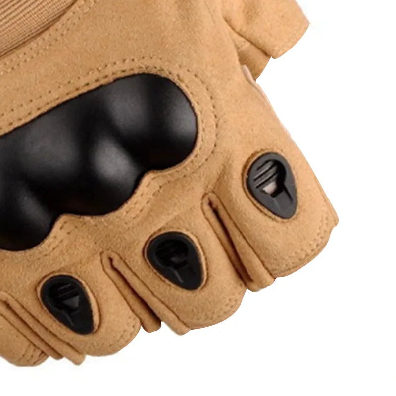 Hard Knuckle Half Finger Gloves