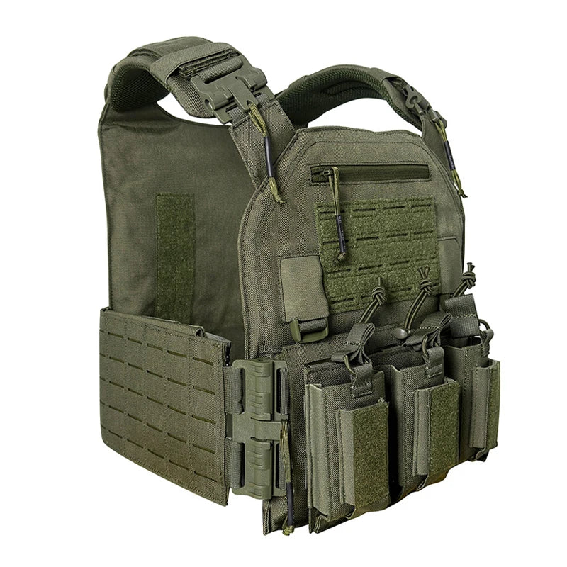Wear-resistant quick-release tactical vest