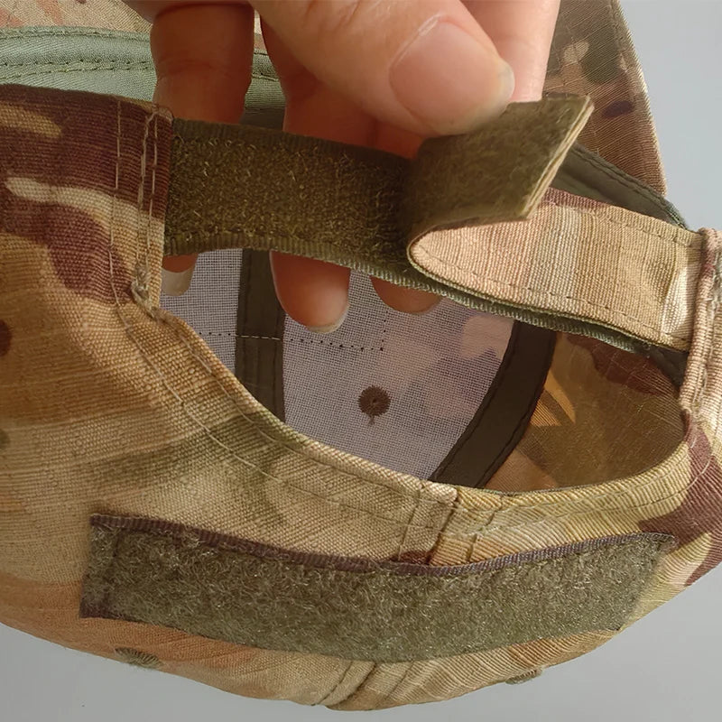 camouflage hat