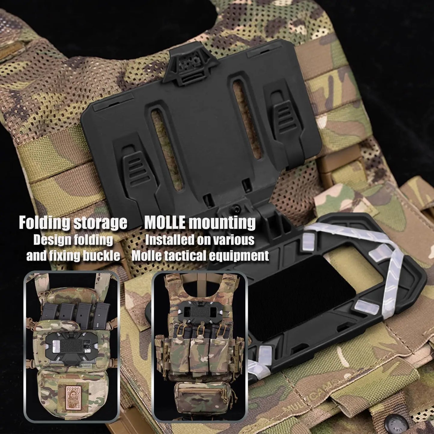 Tactical MOLLE PHONE Vest Accessories
