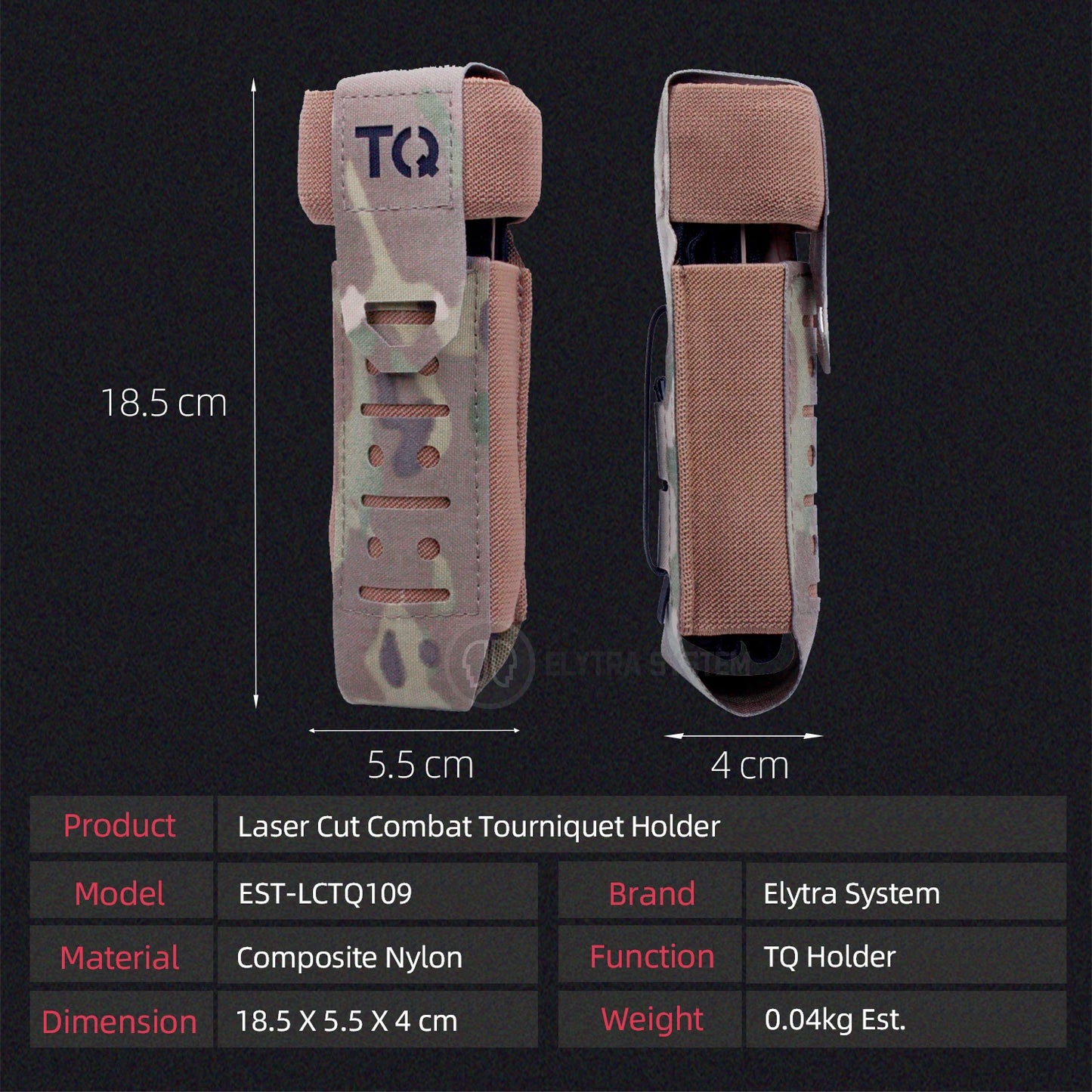 TQ Tourniquet & Trauma First Responder Shear Pouch