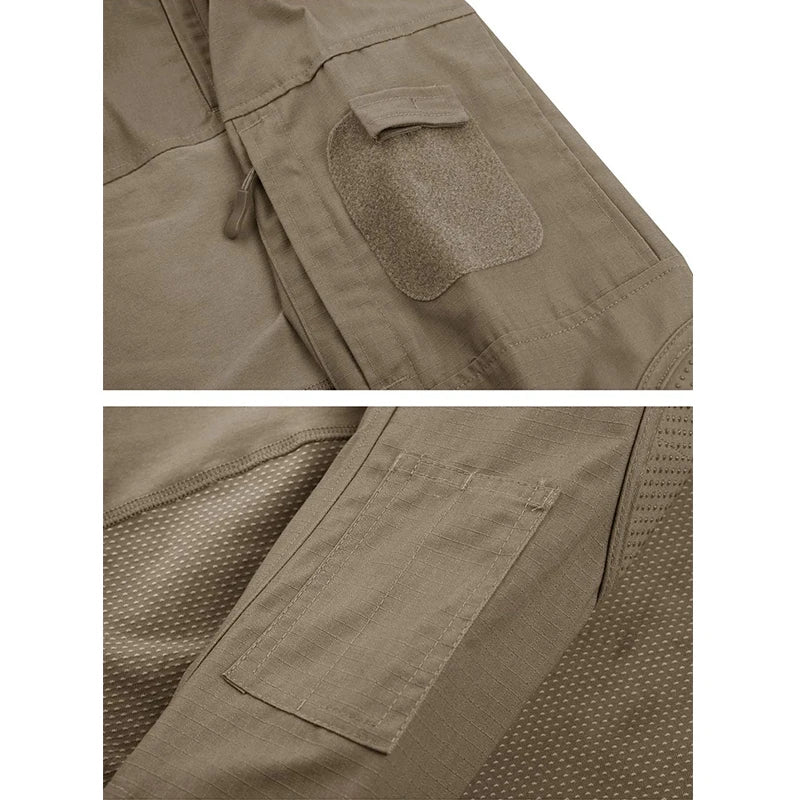 MAGCOMSEN T-shirt Zipper Front