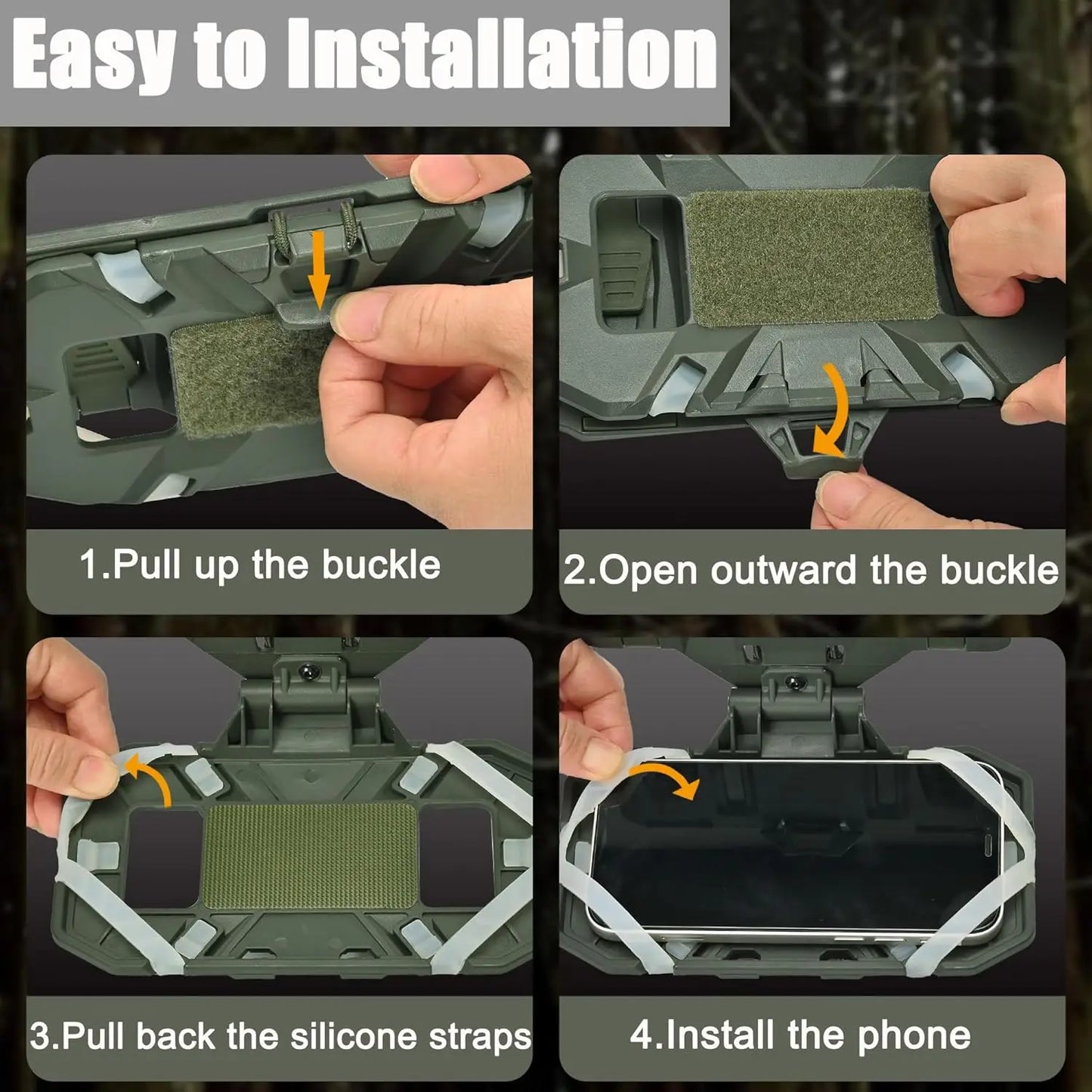 Tactical MOLLE PHONE Vest Accessories