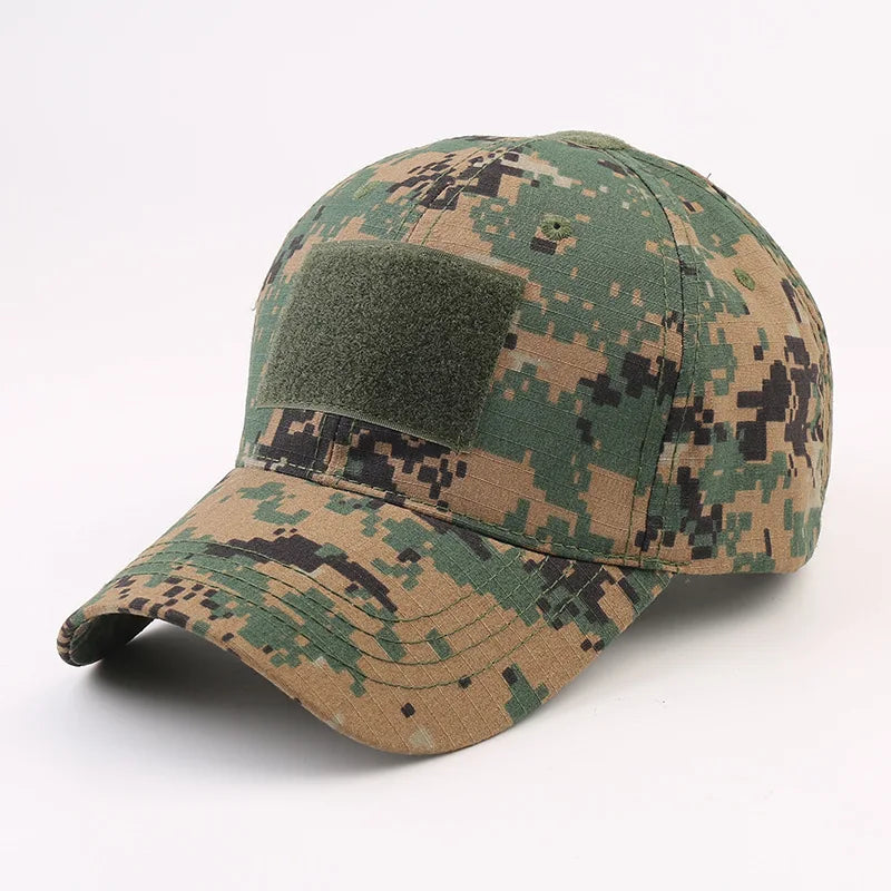 camouflage hat