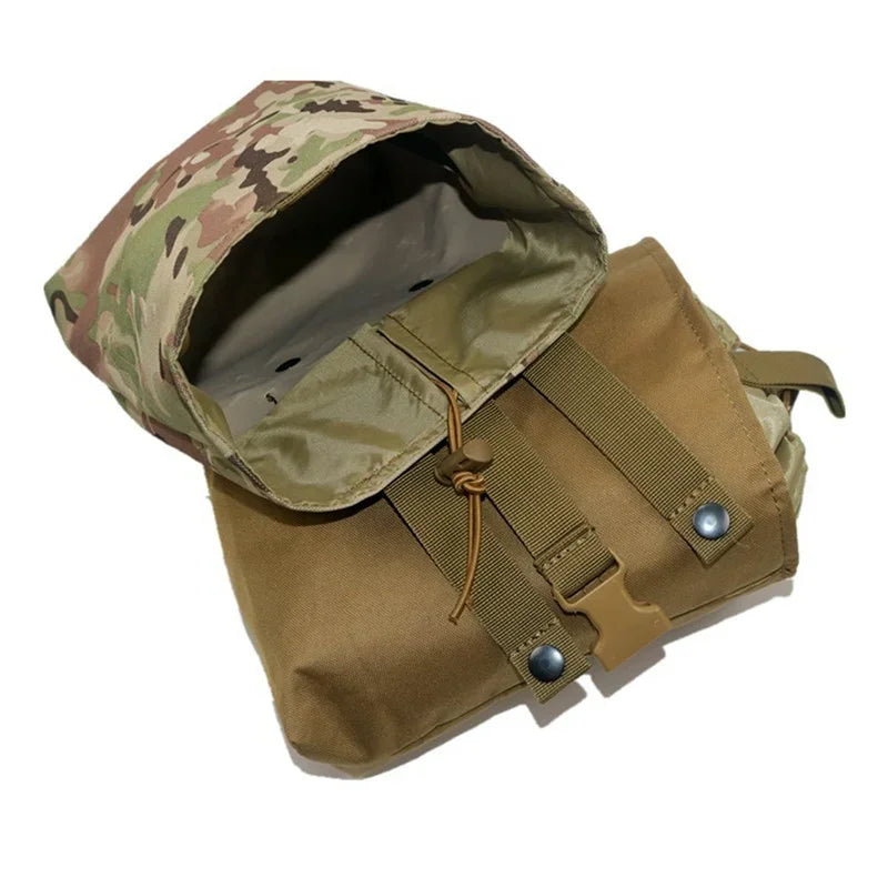 Folding Molle Magazine Dump Drop Pouch