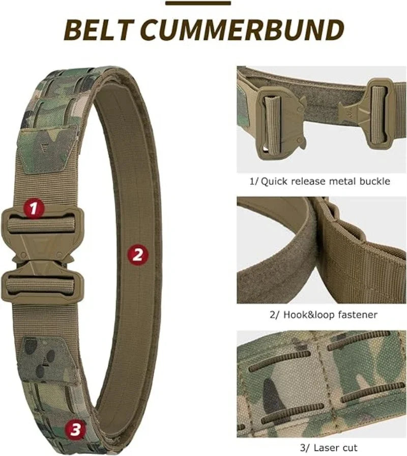 YAKEDA Battle Molle Riggers Belt