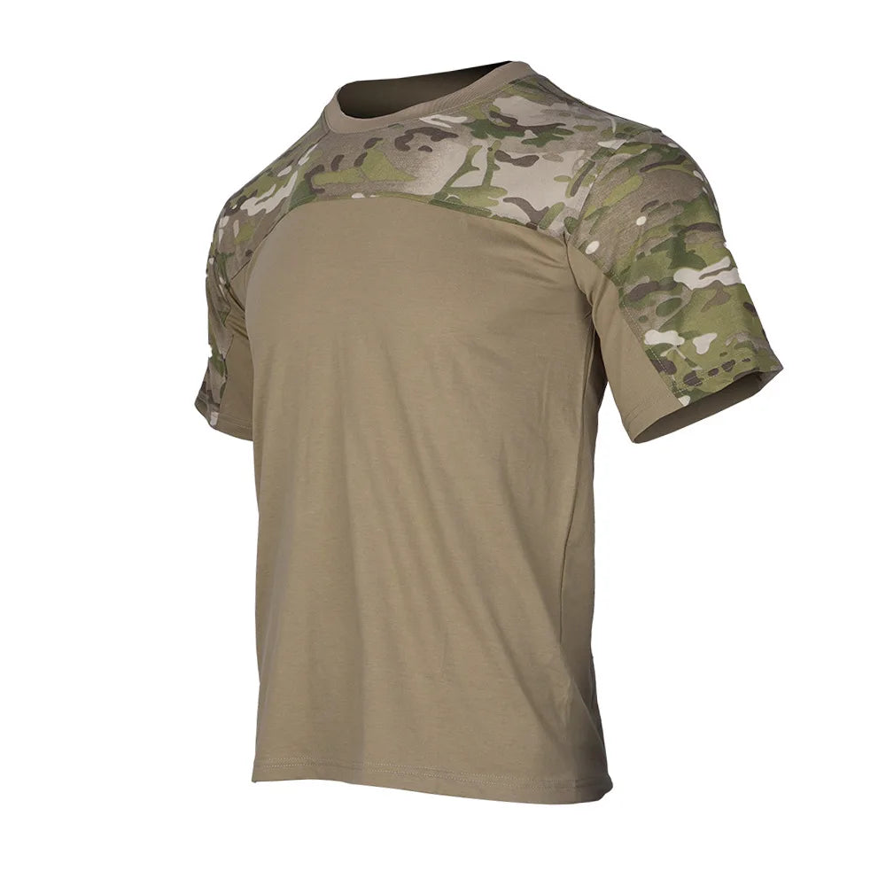 Mens Camouflage Shirts Tees Tactical Combat