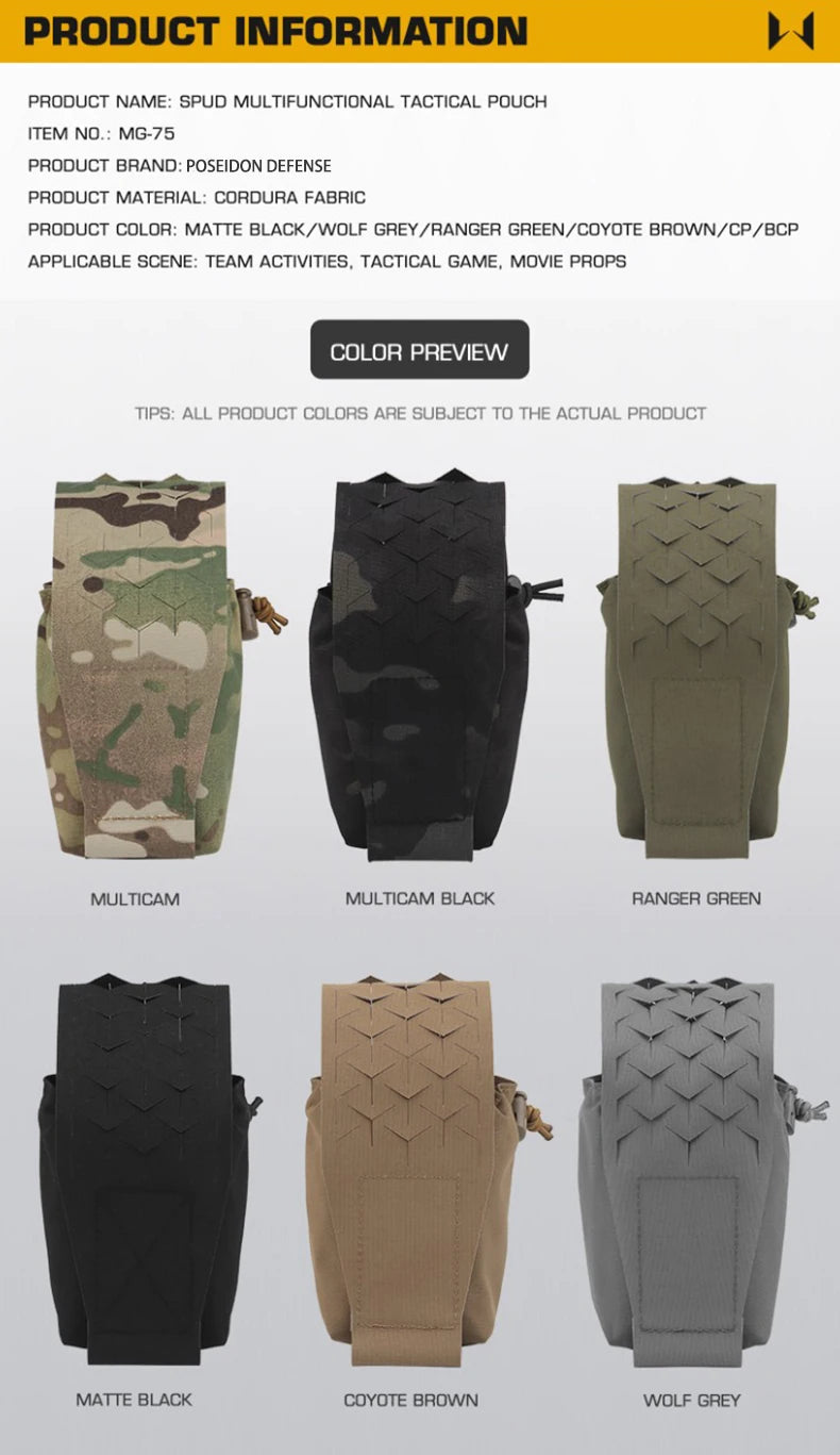 SPUD Multifunction Molle Radio Pouch