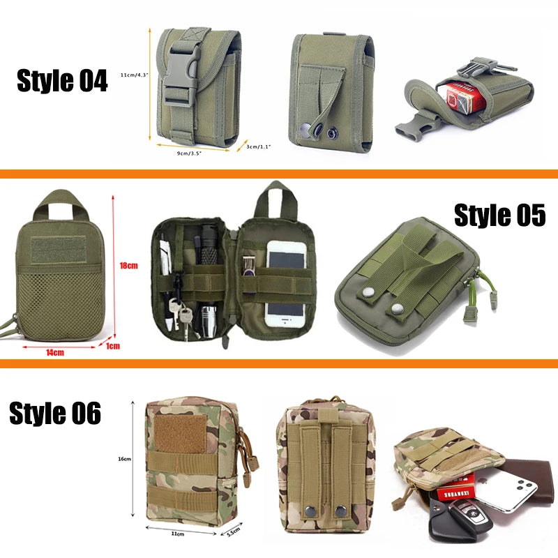 Bags Molle Pouches Gear Pack