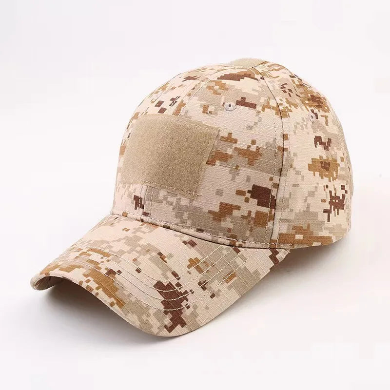 camouflage hat