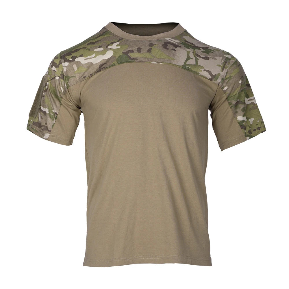 Mens Camouflage Shirts Tees Tactical Combat