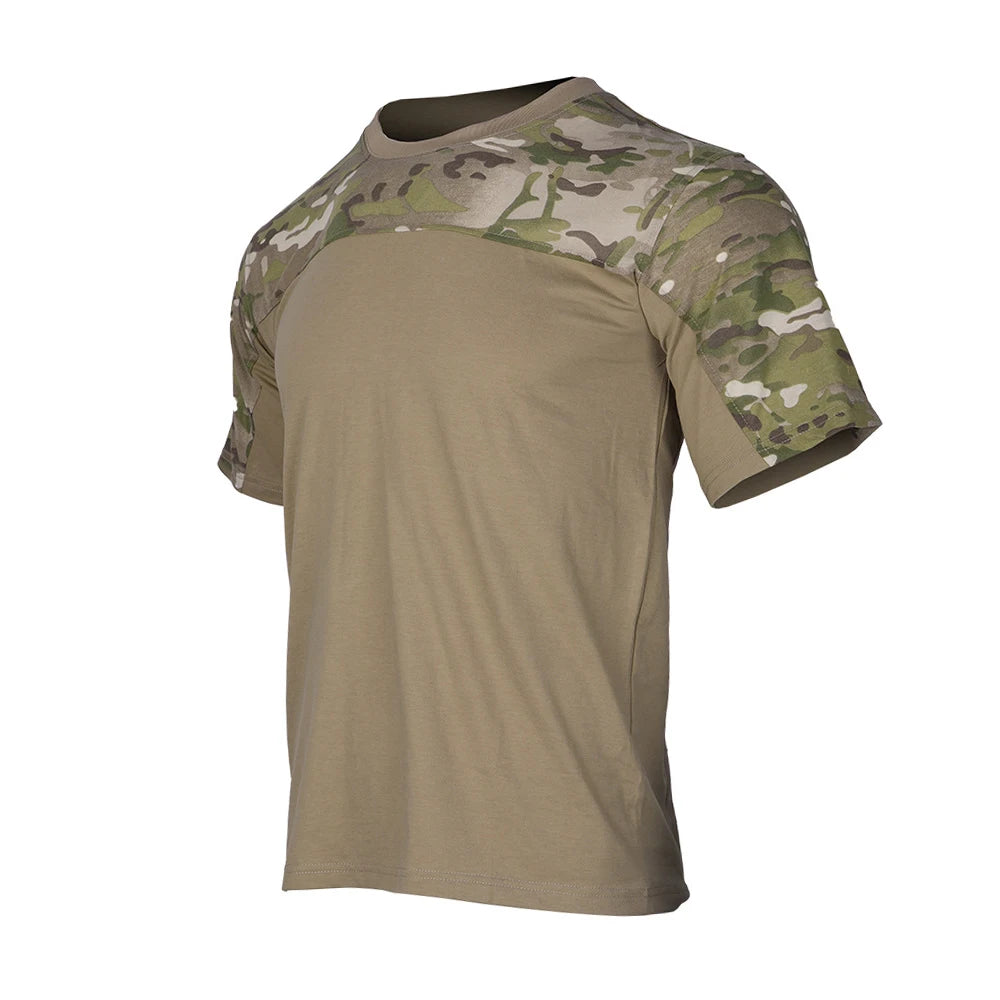Mens Camouflage Shirts Tees Tactical Combat