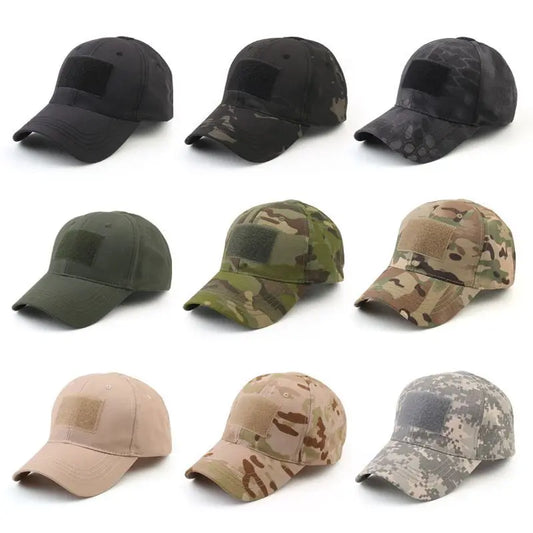 camouflage hat