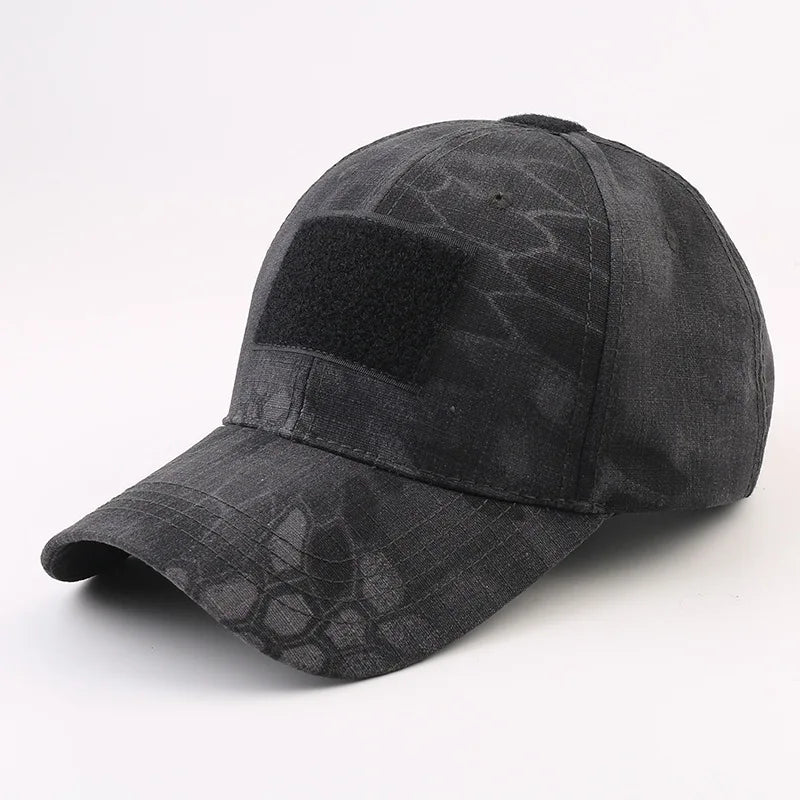camouflage hat