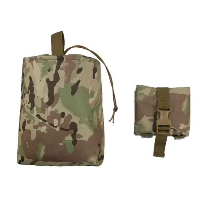 Folding Molle Magazine Dump Drop Pouch