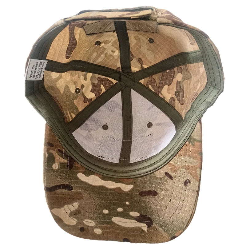 camouflage hat