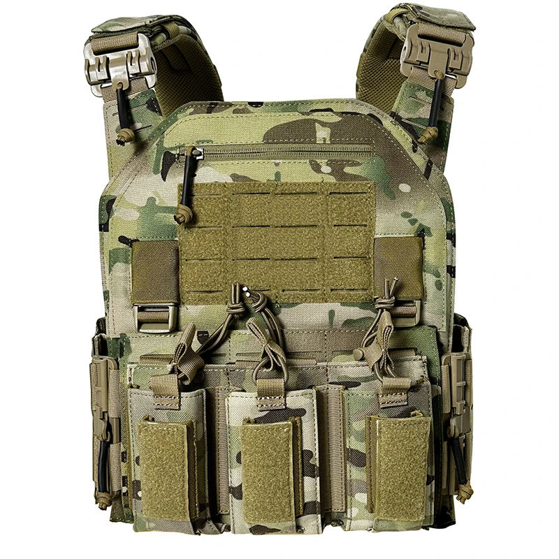 Wear-resistant quick-release tactical vest