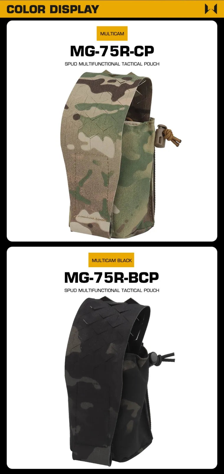 SPUD Multifunction Molle Radio Pouch