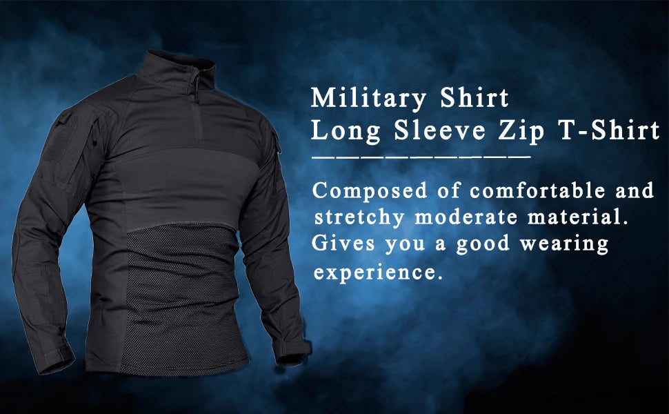 MAGCOMSEN T-shirt Zipper Front
