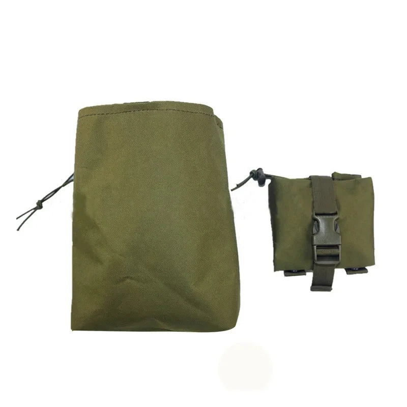 Folding Molle Magazine Dump Drop Pouch