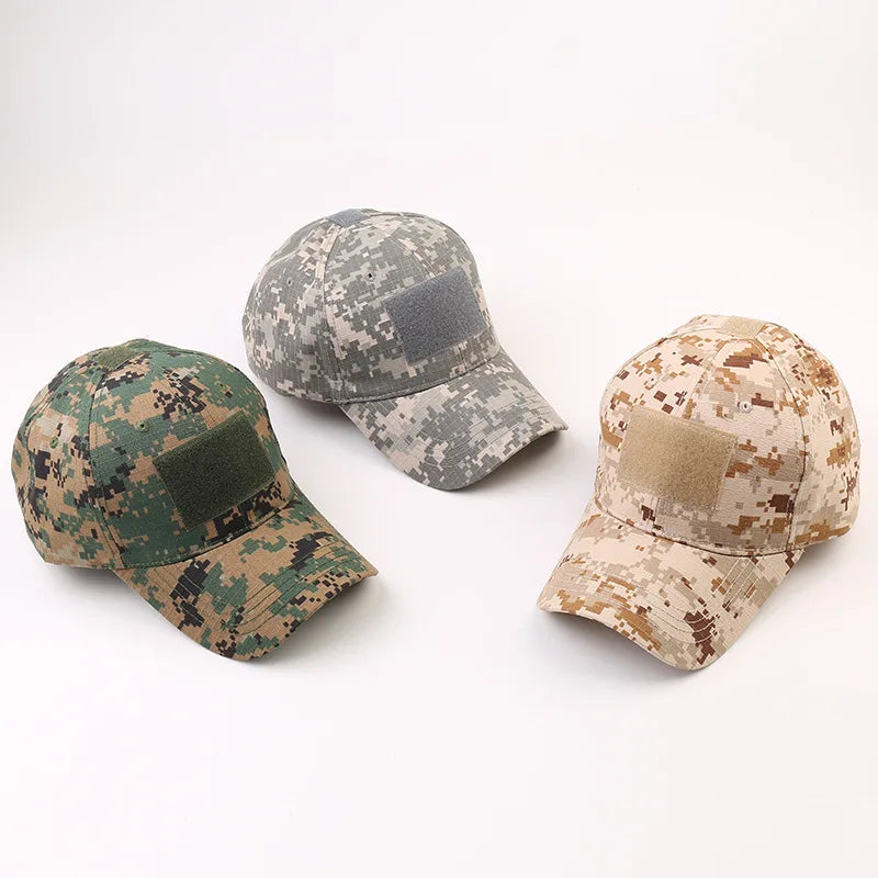 camouflage hat