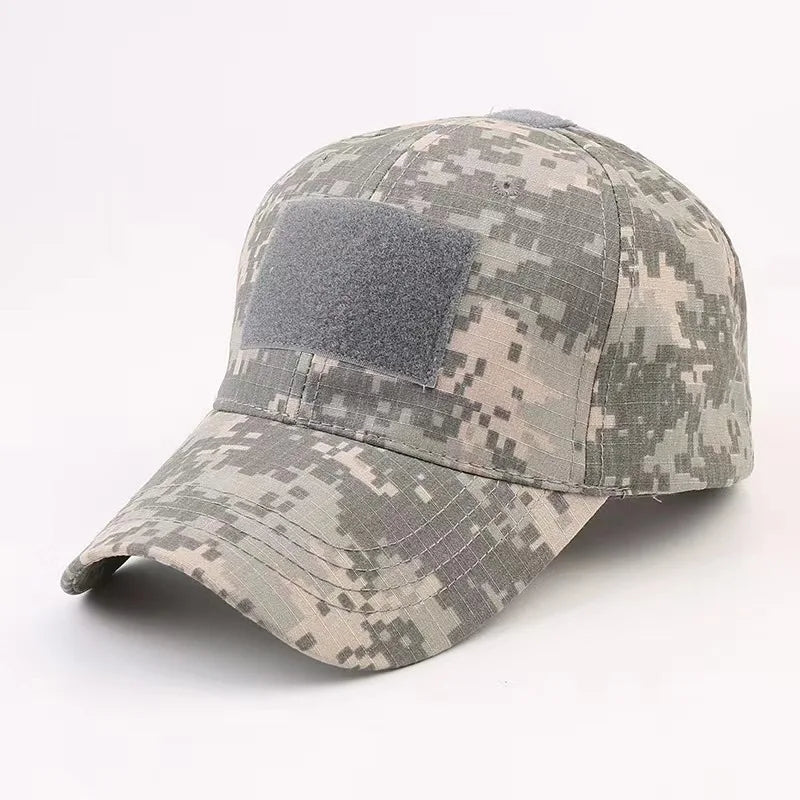 camouflage hat