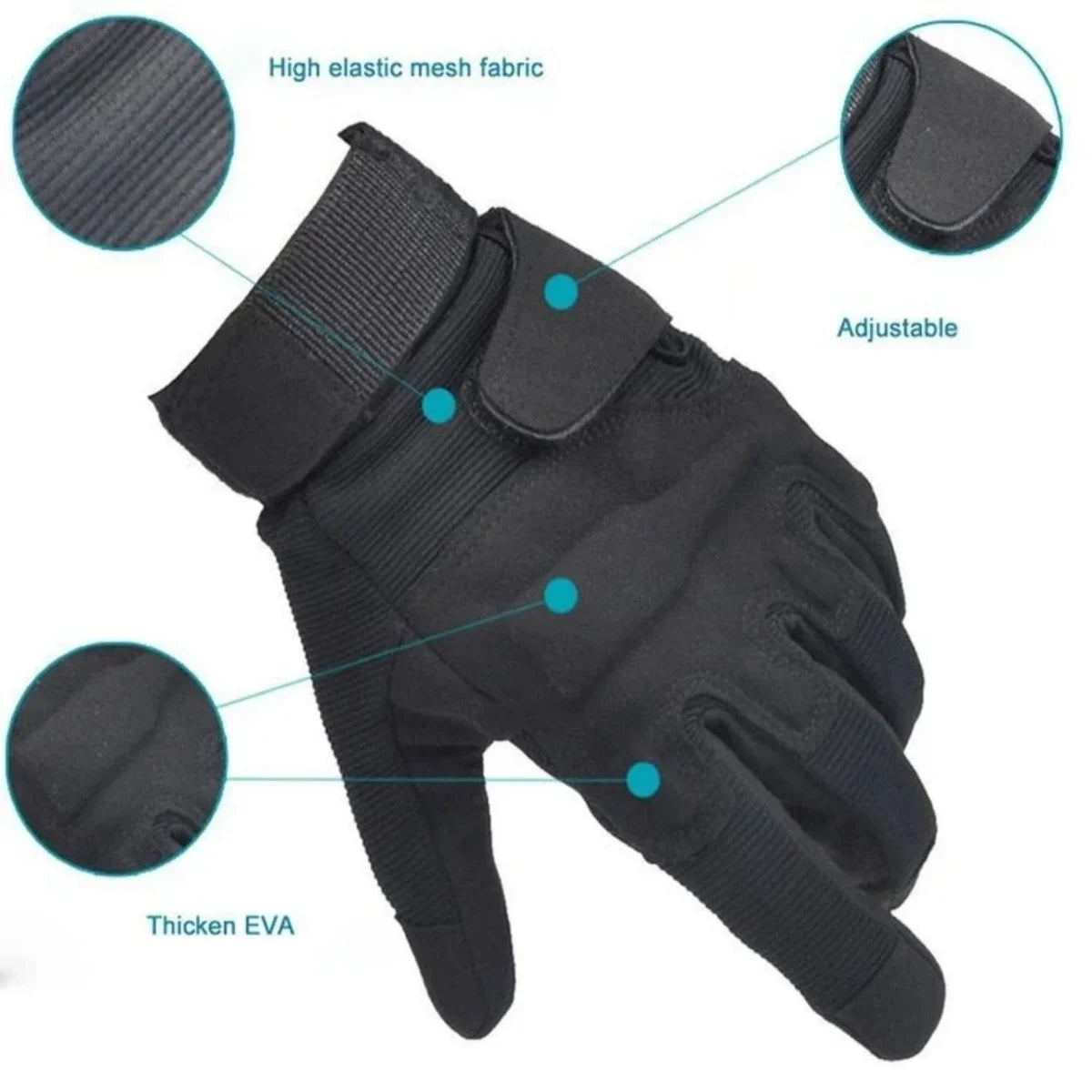 Full Fingers Tactical Gloves “1”